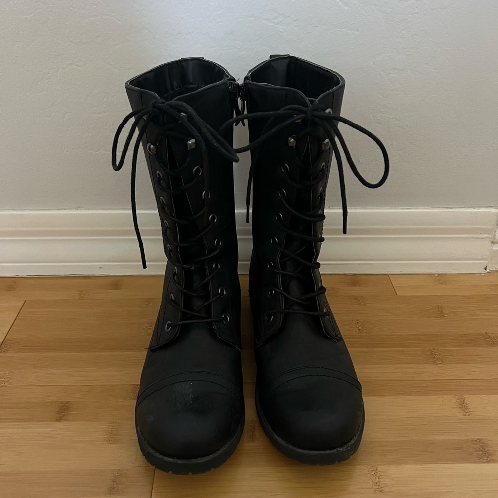 Nature Breeze Combat Boots